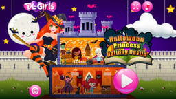 Halloween Princess Holiday Castle Logo