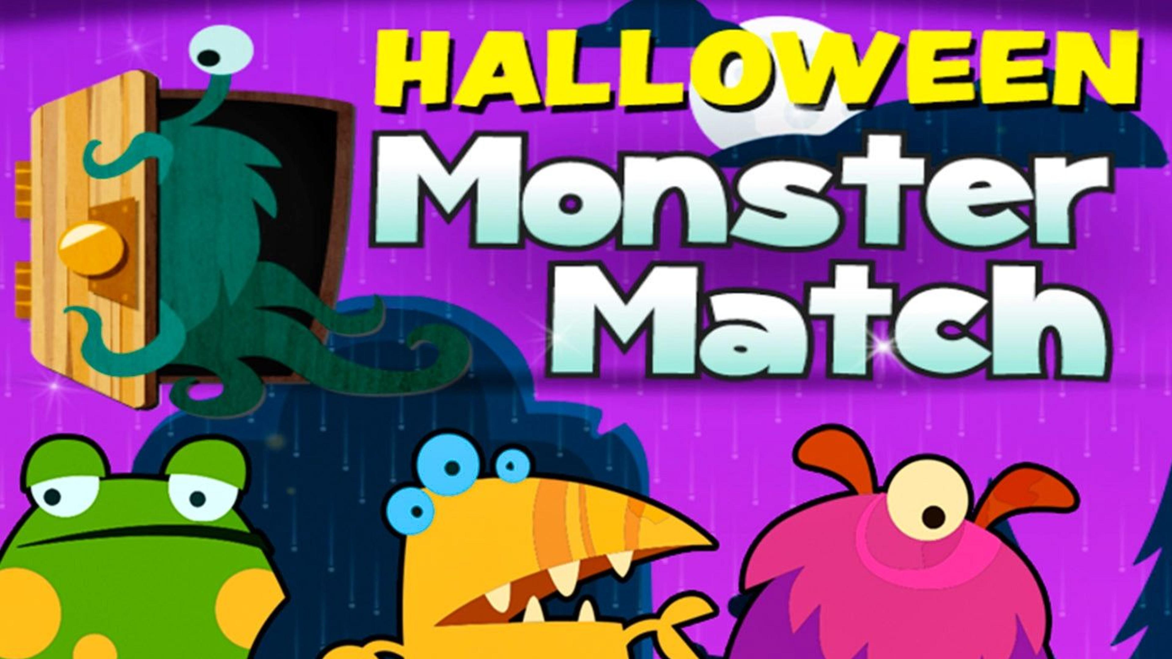 Halloween Monsters Match Logo