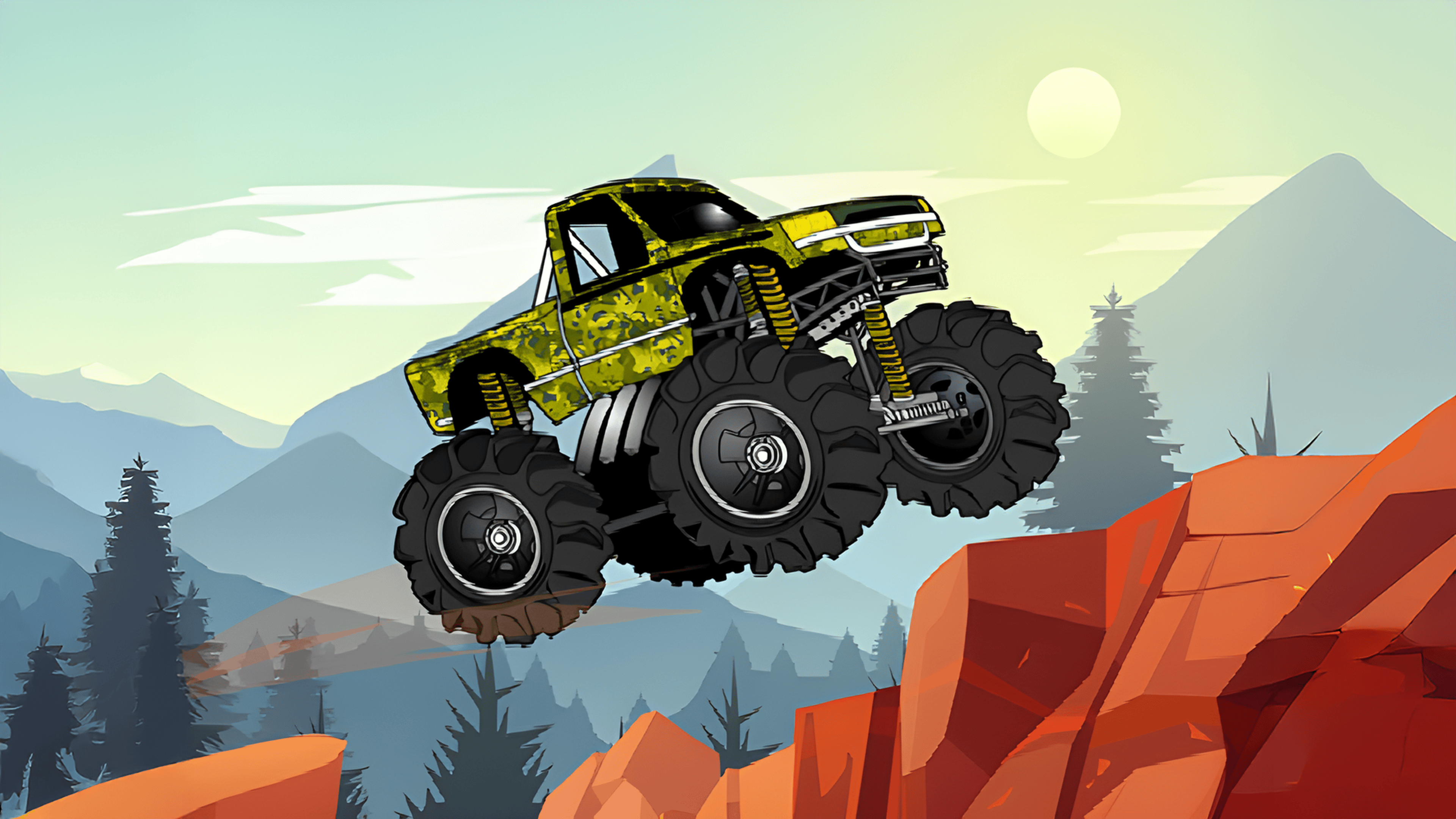 Monster Truck 2D Logo