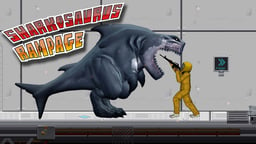 Sharkosaurus Rampage Logo