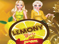 Lemony Girls At Prom Logo
