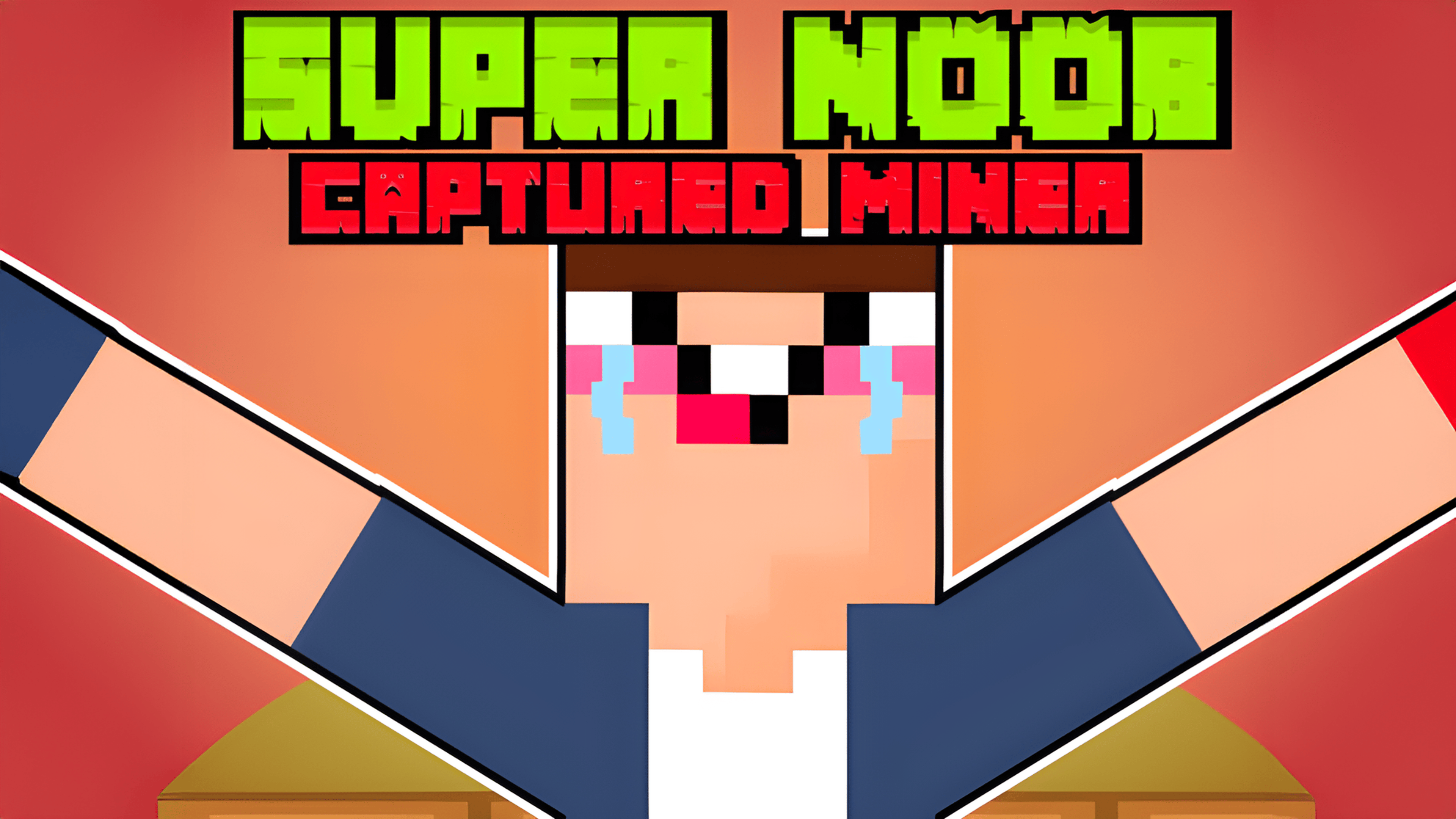 Super Noob Captured Miner Logo