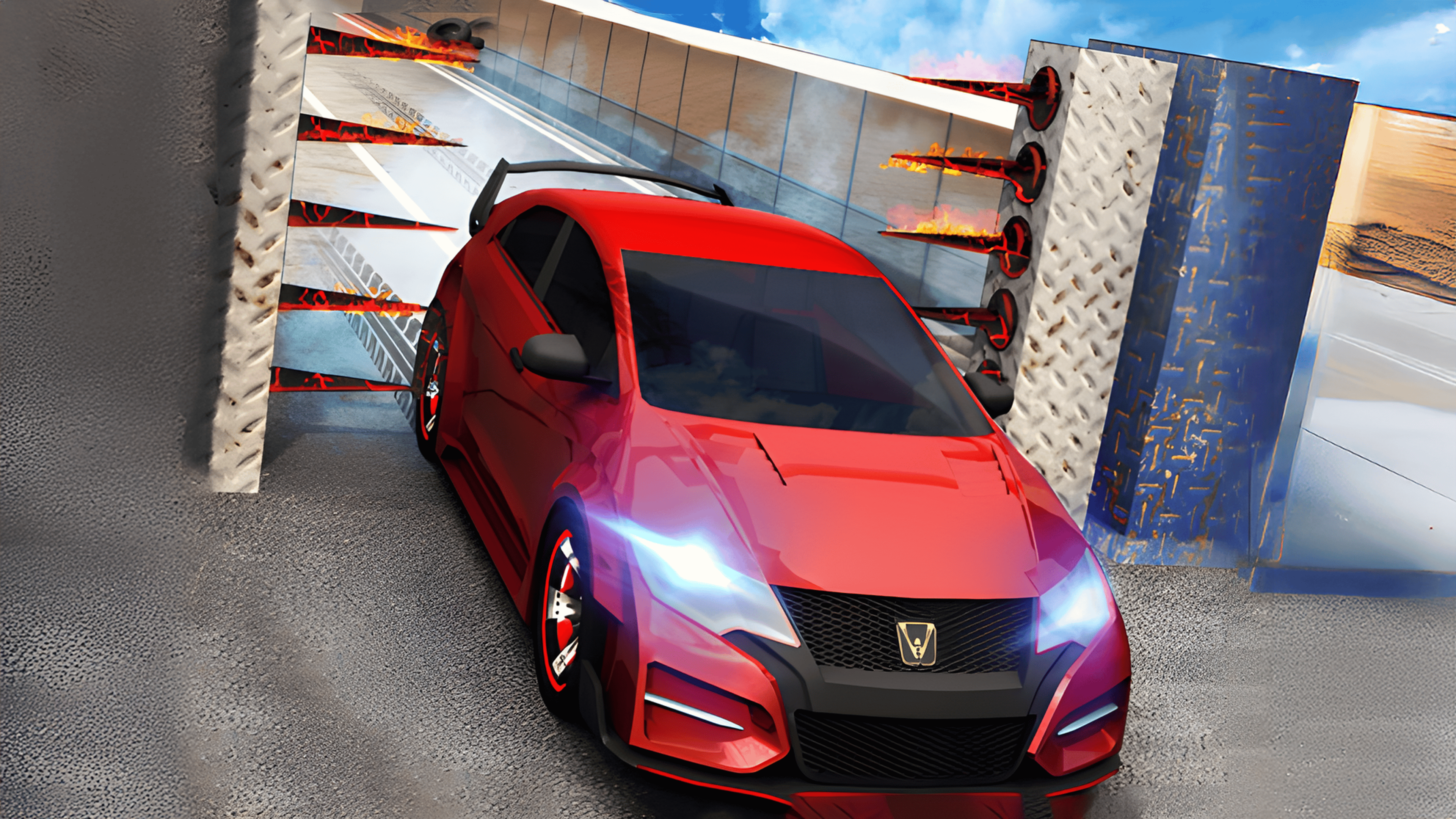 Stunt Car Escape Drive Logo