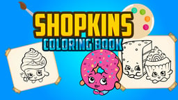 Shopkins Coloring Book Logo