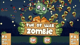 Tug of War Zombie Logo