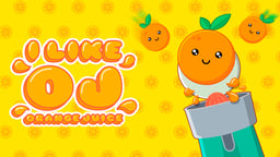 I like OJ Orange Juice Logo