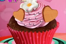 First Date Love Cupcake Logo