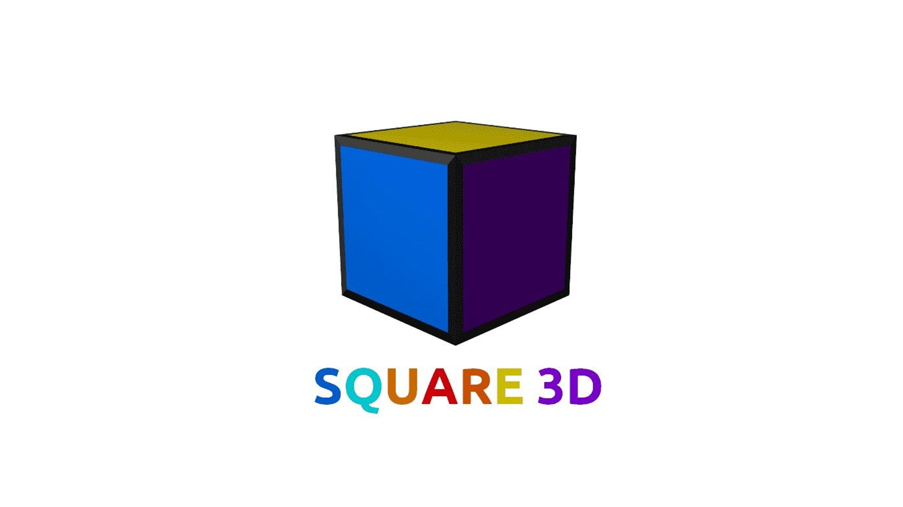 Square 3D Logo