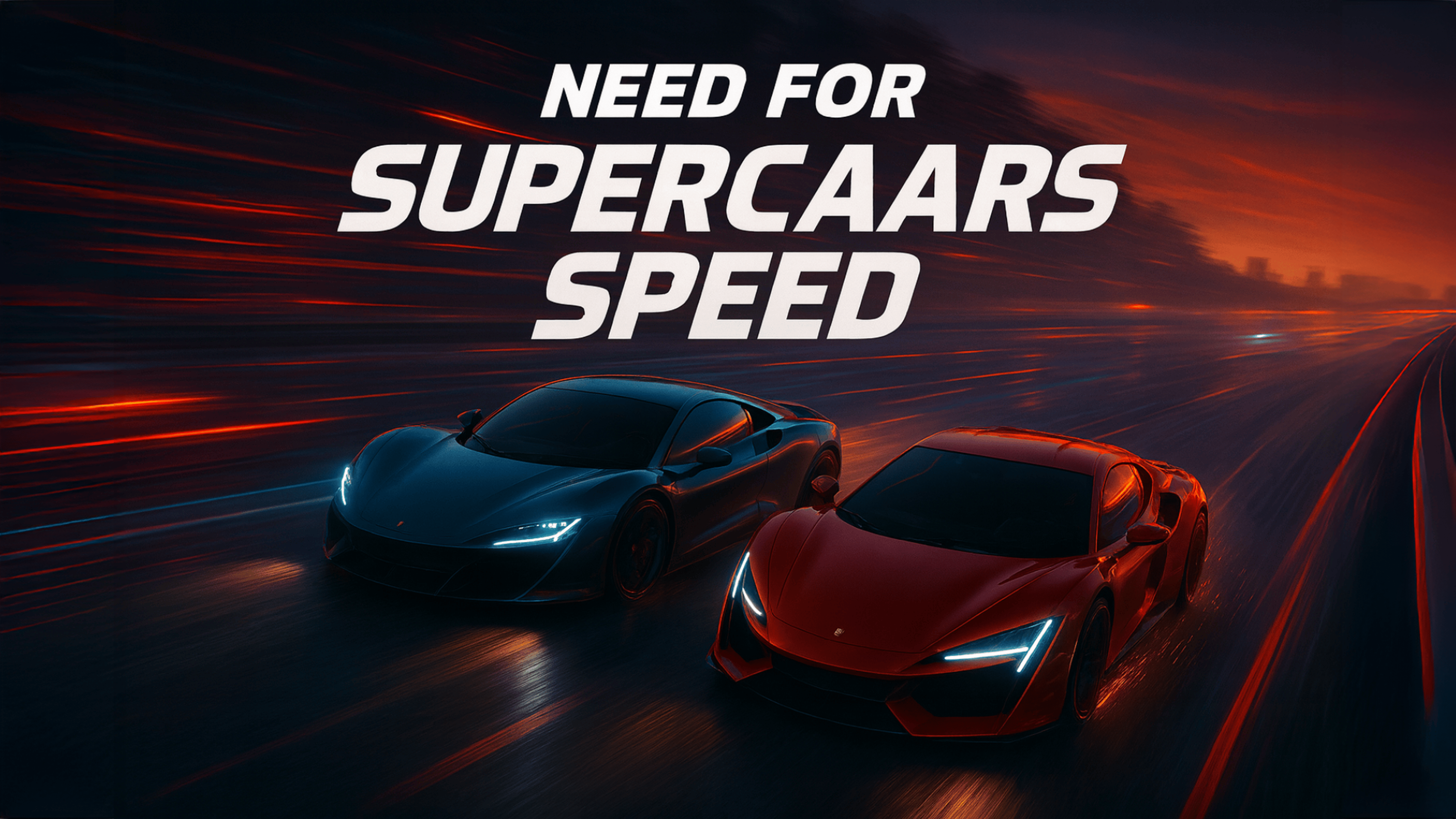 Need For SuperCars Speed Logo