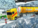 Extreme Winter Oil Tanker Truck Drive Logo