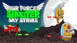 Air Force Shooter Sky Strike Logo