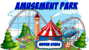 Amusement Park Hidden Stars Logo