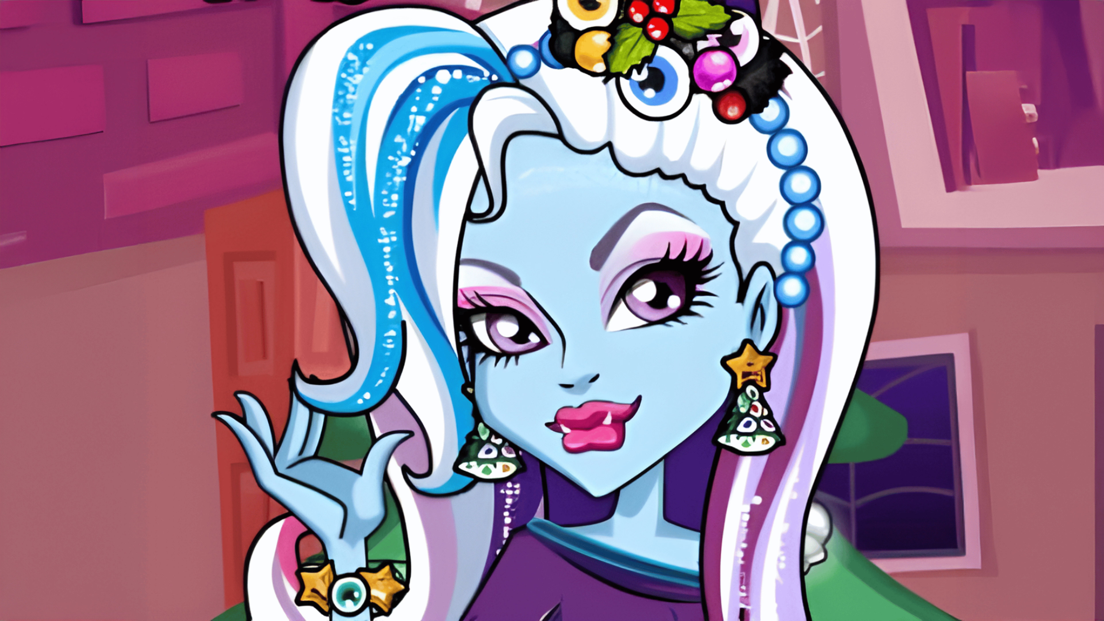 Monster High Christmas Logo