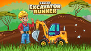 I am an Excavator Runner Logo