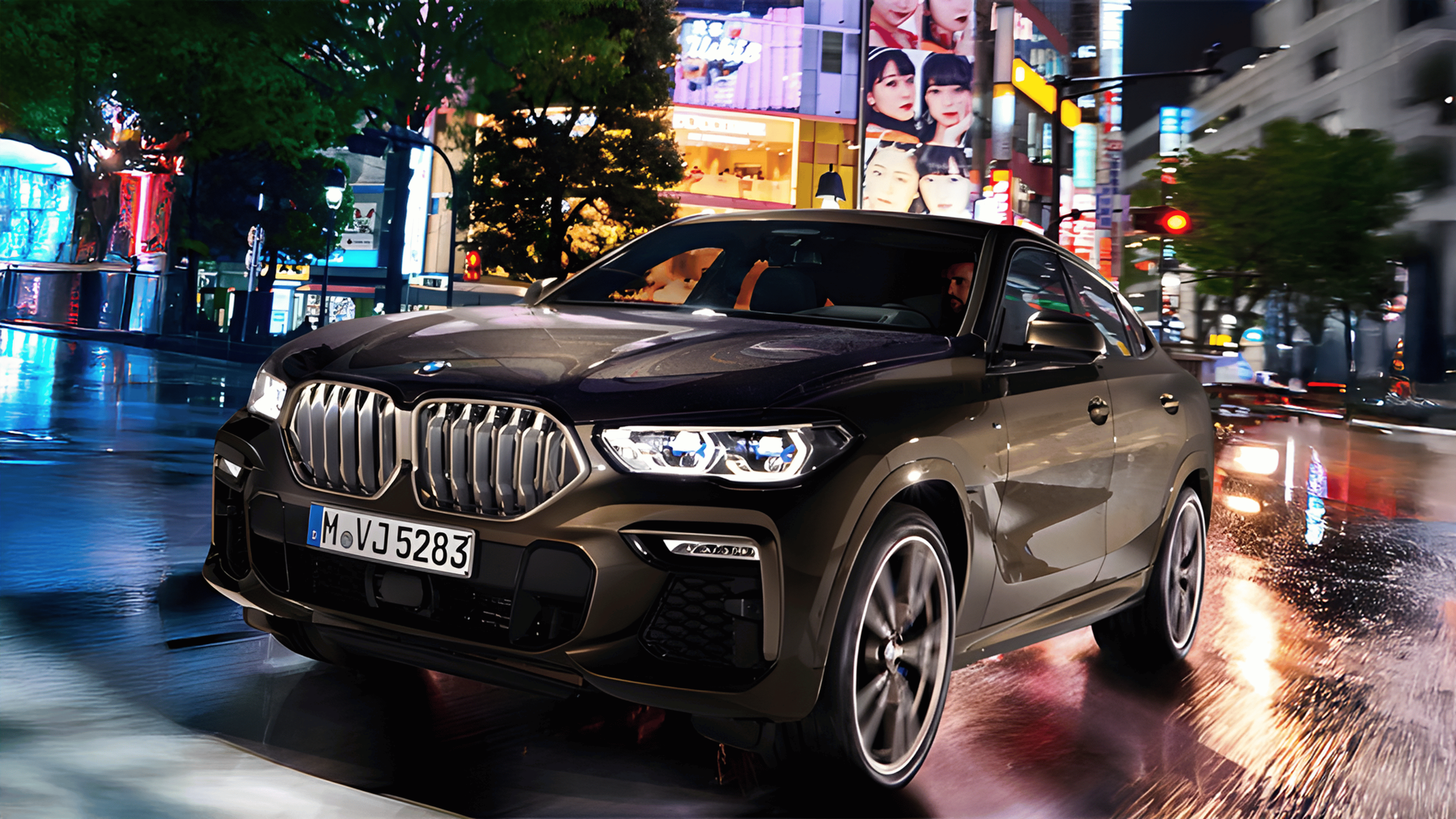 BMW X6 M50i Puzzle Logo