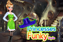 Princesses Funky Style Logo