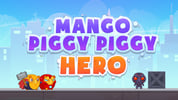 Mango Piggy Piggy Hero Logo