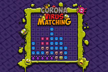 Corona Virus Matching Logo