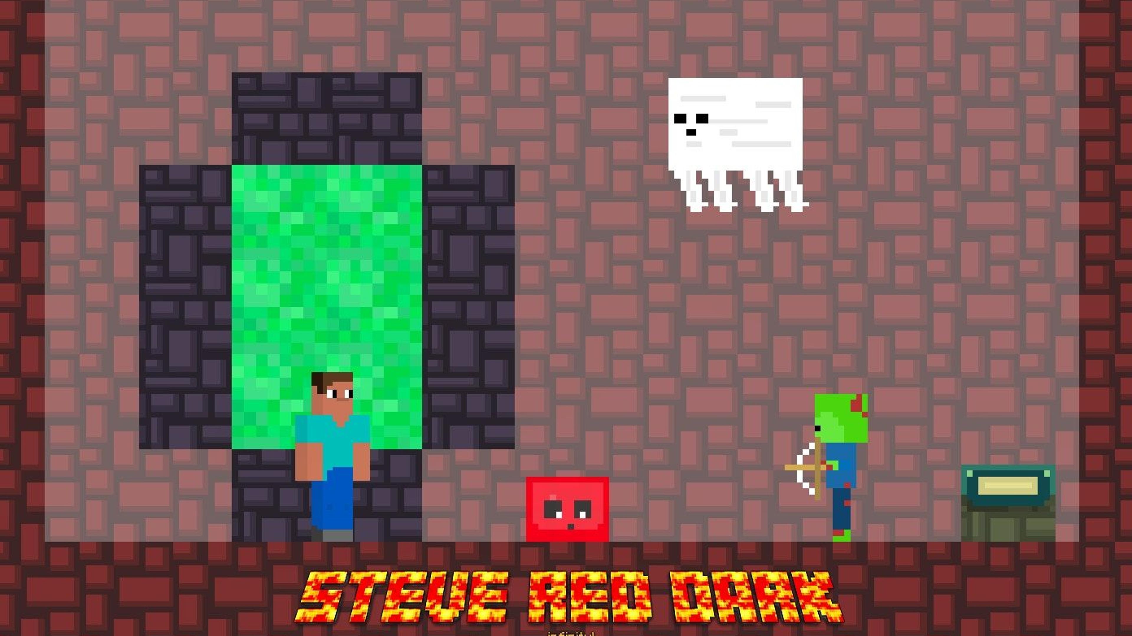 Steve Red Dark Logo