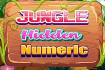 Jungle Hidden Numeric Logo