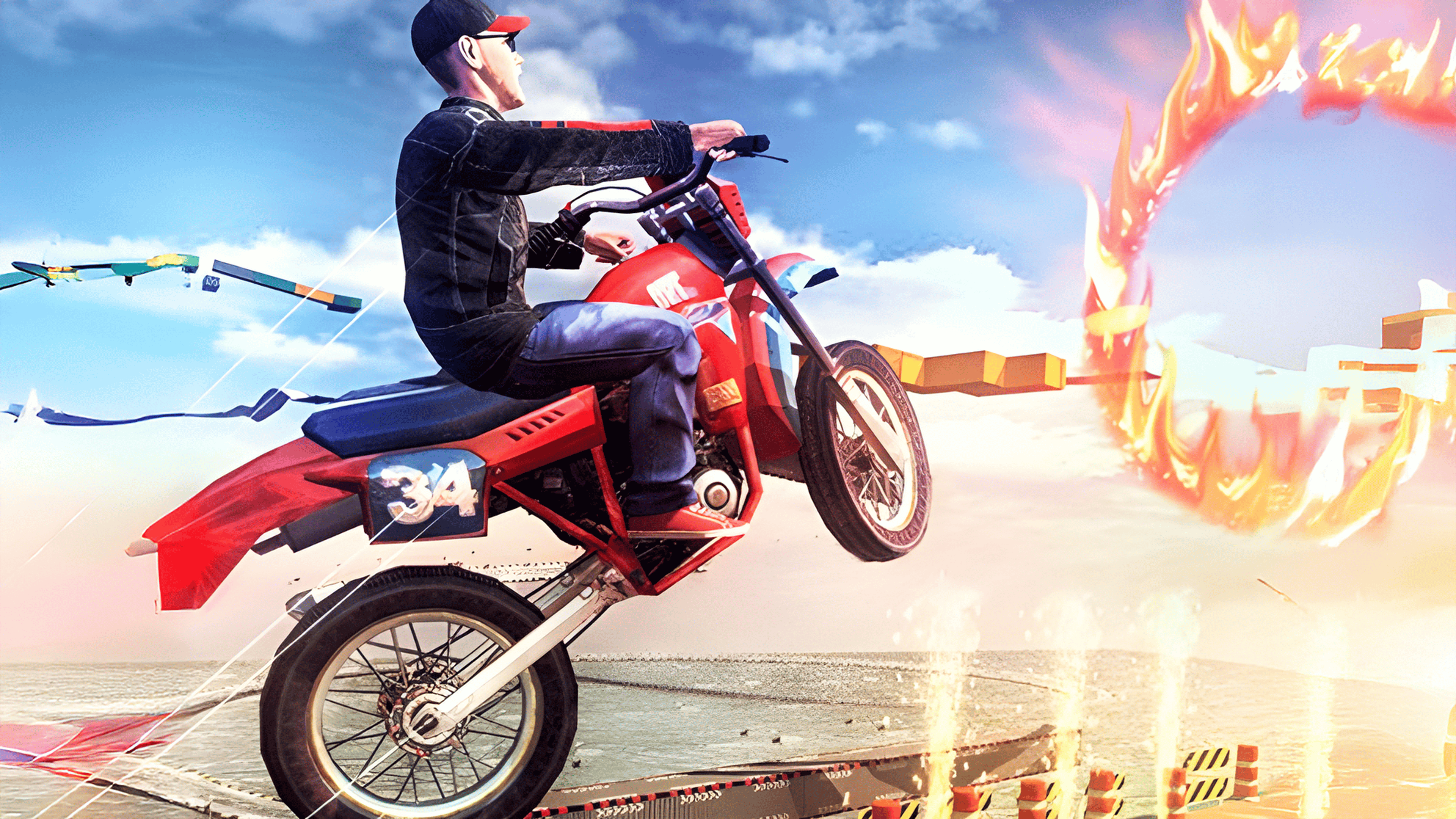 Motorbike Track Day Logo