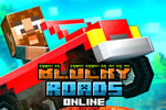 Blocky Roads Online Logo