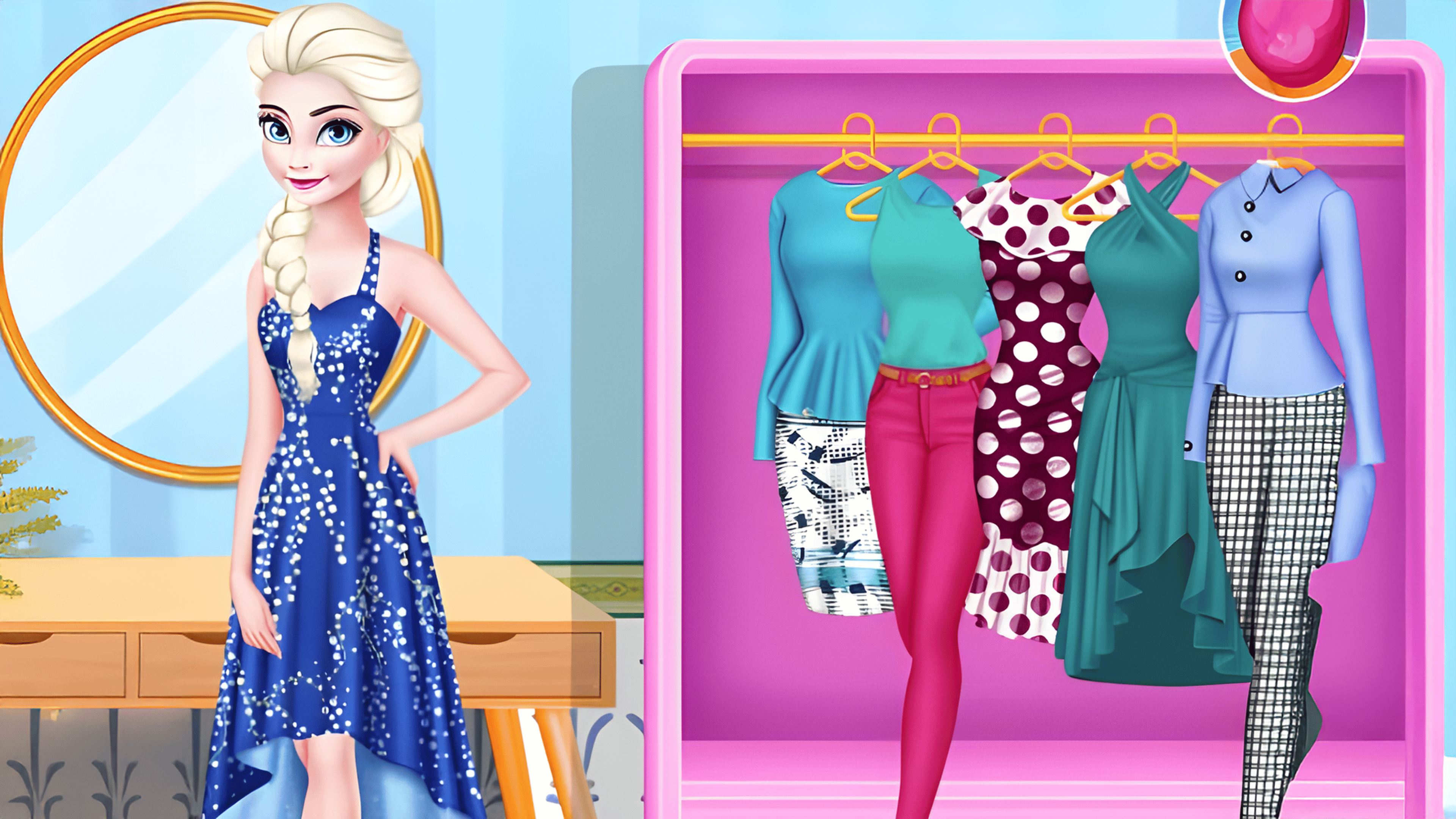 Land vs Sea Moana vs Elsa Logo