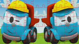 Leo The Truck Jigsaw Logo