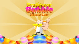 Professor Bubble Shooter Logo