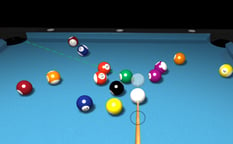 Billiards Pool 8 Logo