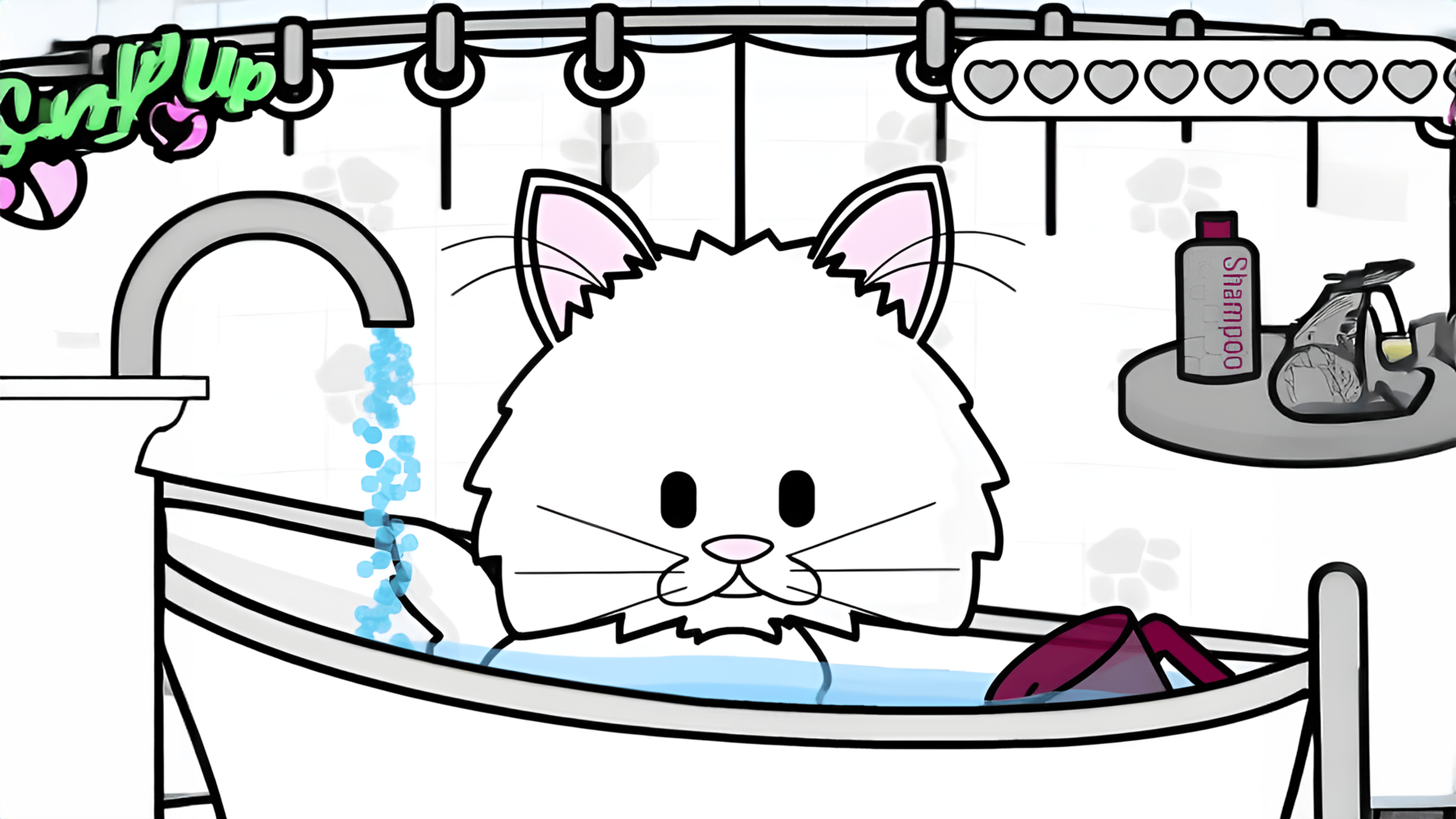 Pet Salon Kitty Care Logo