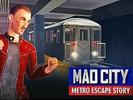 Mad City Metro Escape Story Logo