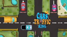 Cars Traffic King Logo
