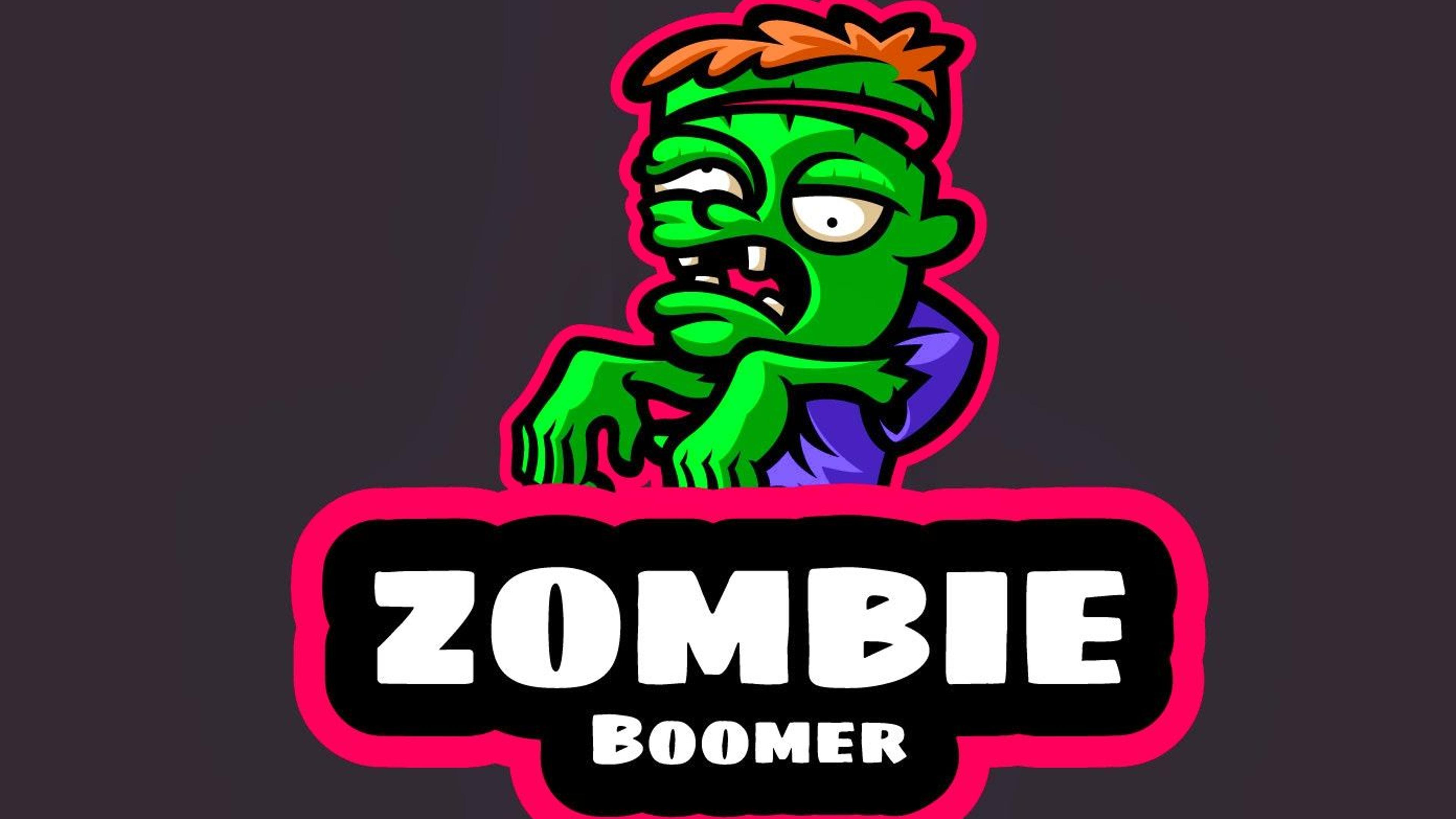 Boomer Zombie Logo