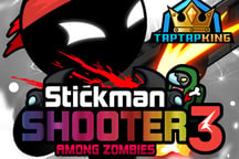Stickman Shooter 3 Among Monsters Logo