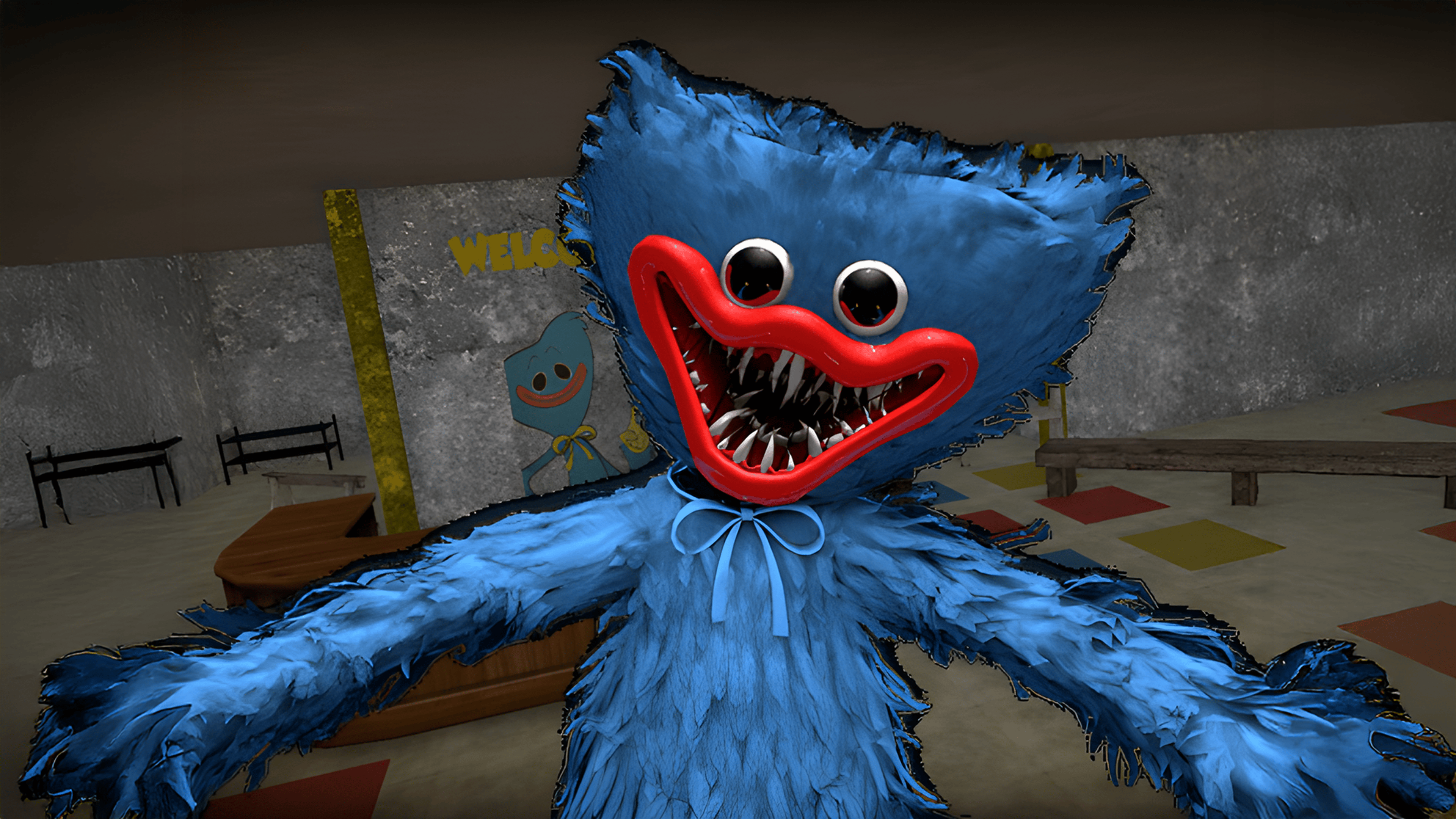 Poppy Survive Time: Hugie Wugie Logo