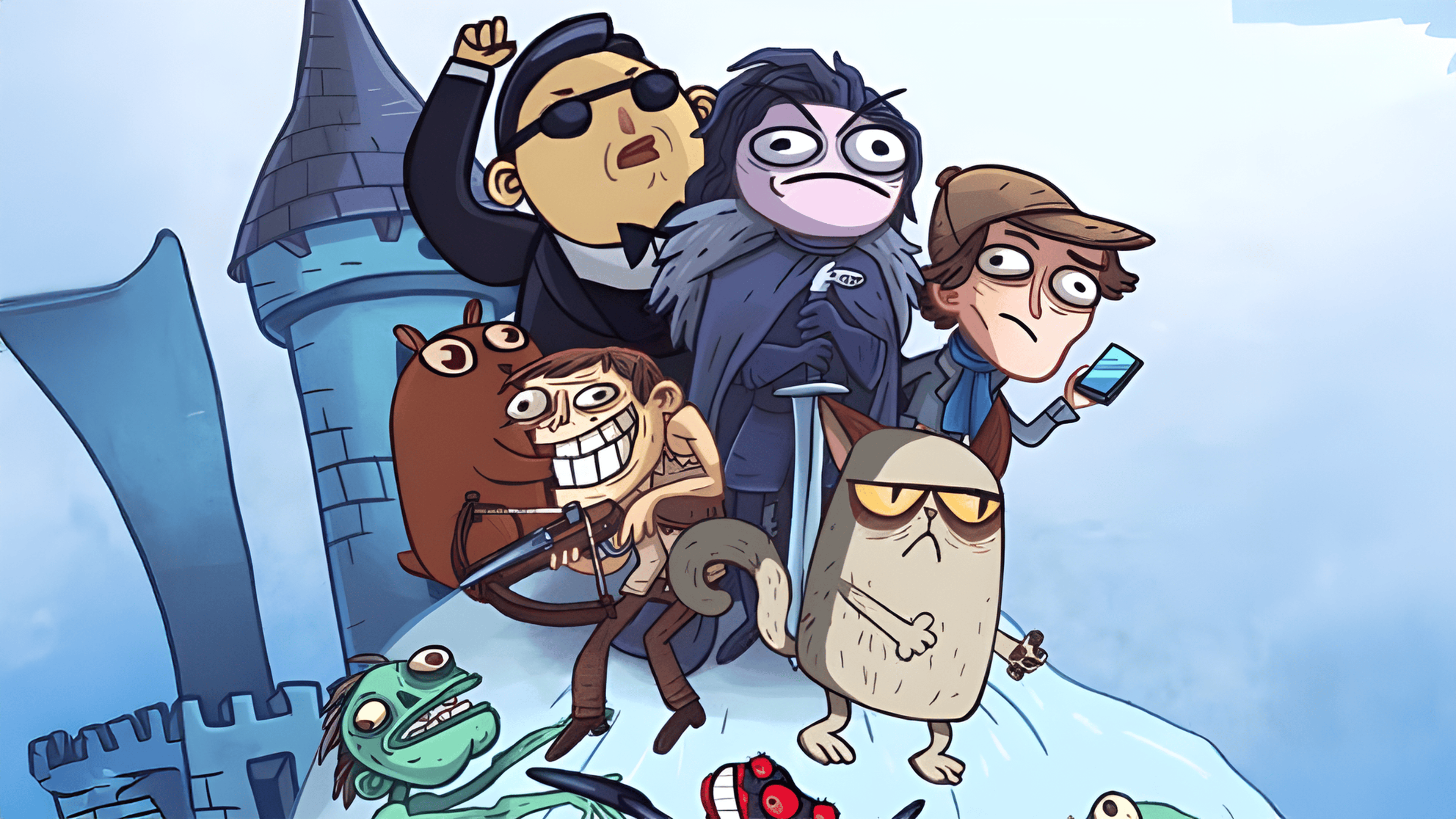 Troll Face Quest: Video Memes and TV Shows: Part 1 Logo