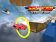 Sky Car Stunt 3D Logo