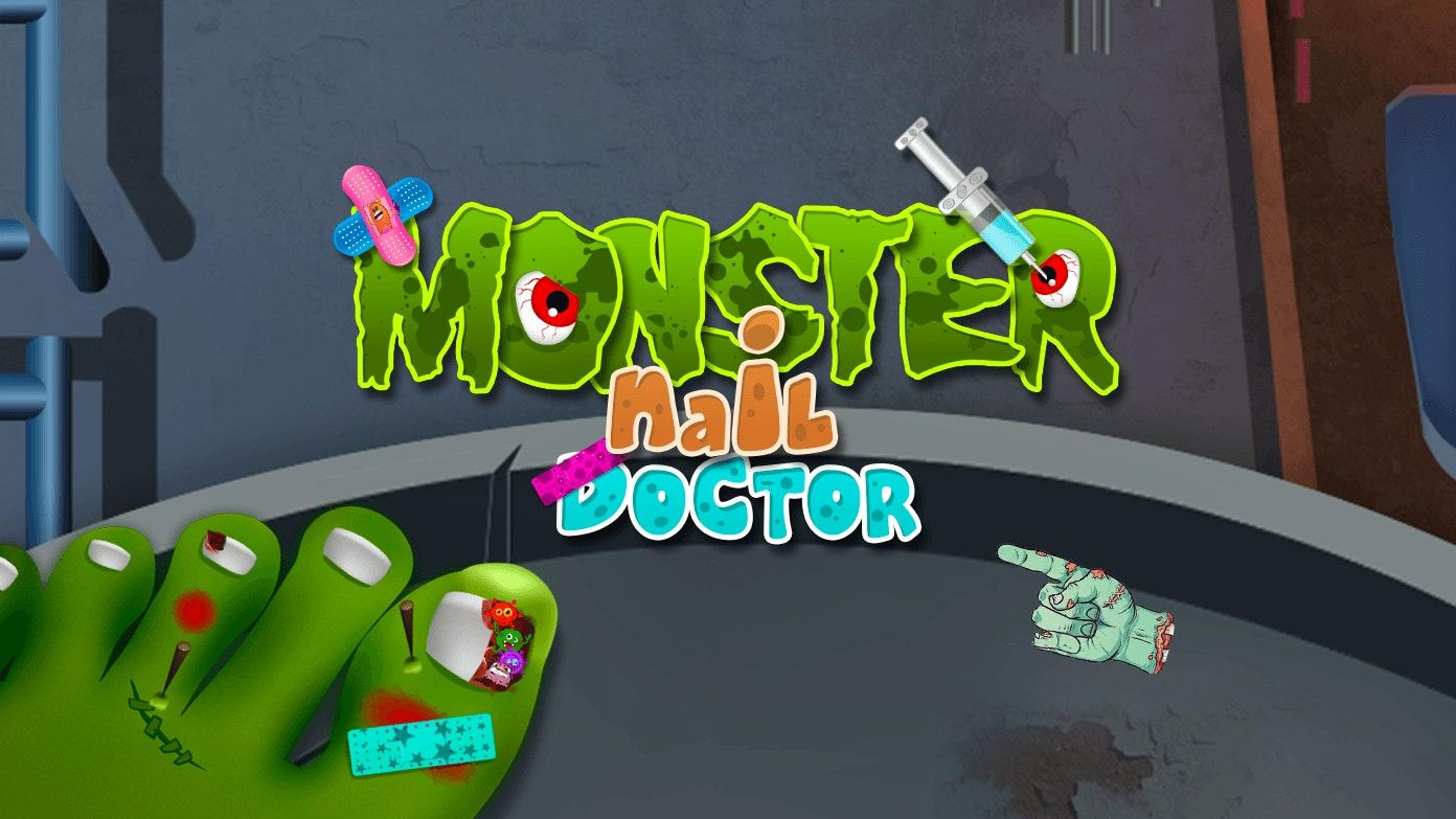 Monster Nail Doctor Logo