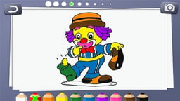 Cartoons coloring Logo