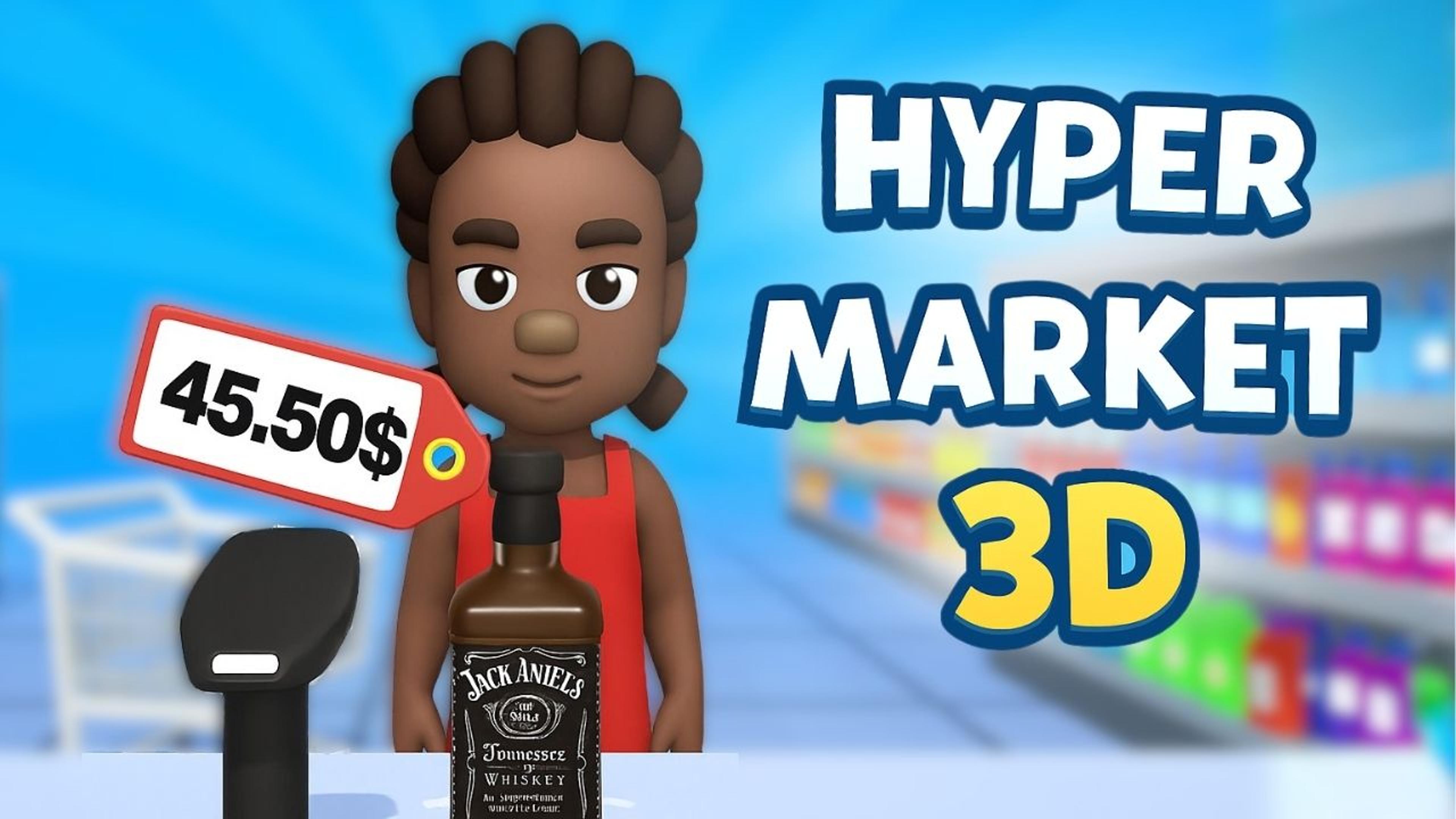 Hypermarket 3D: Store Cashier Logo