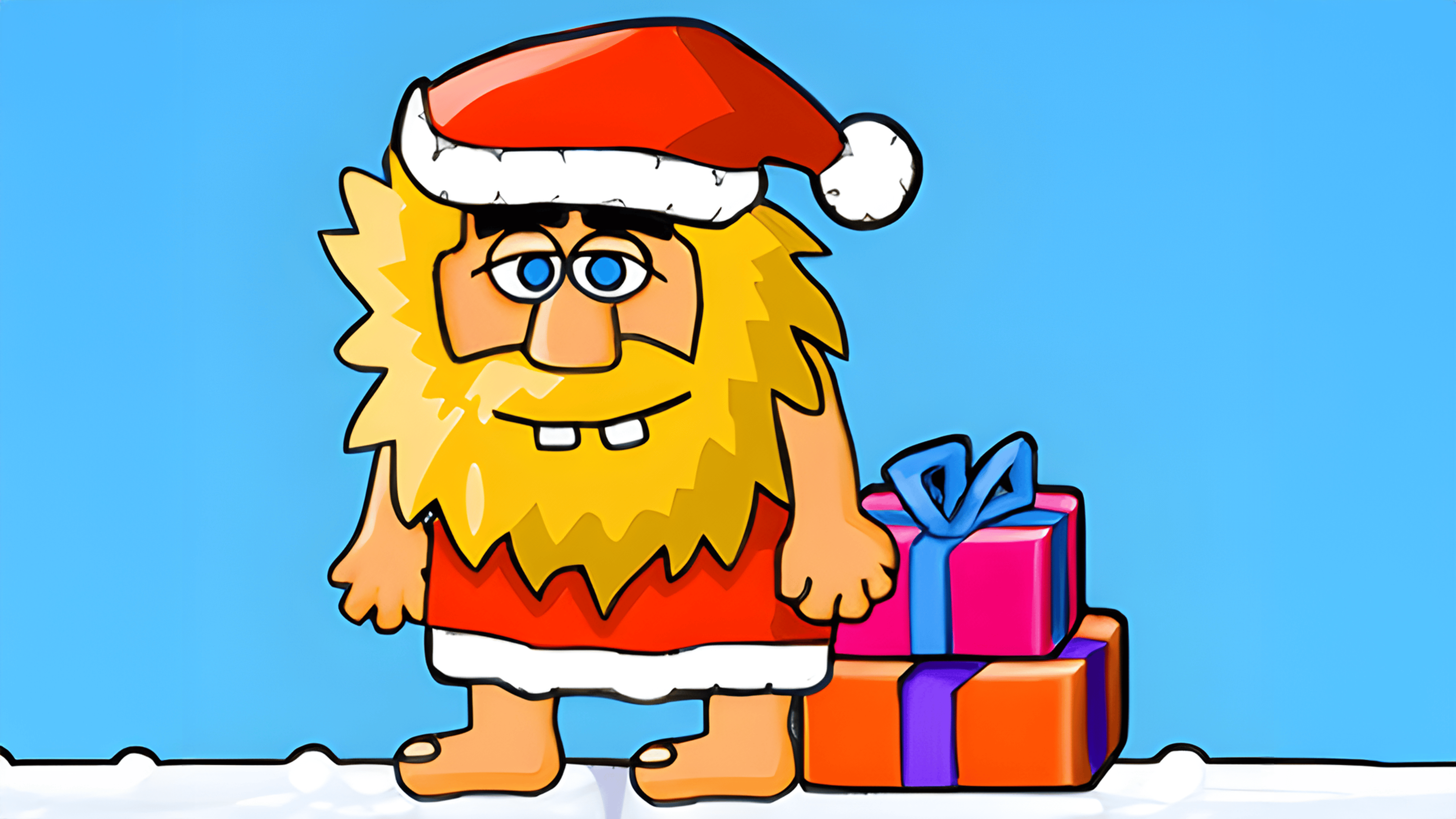 Adam and Eve Go Xmas Logo