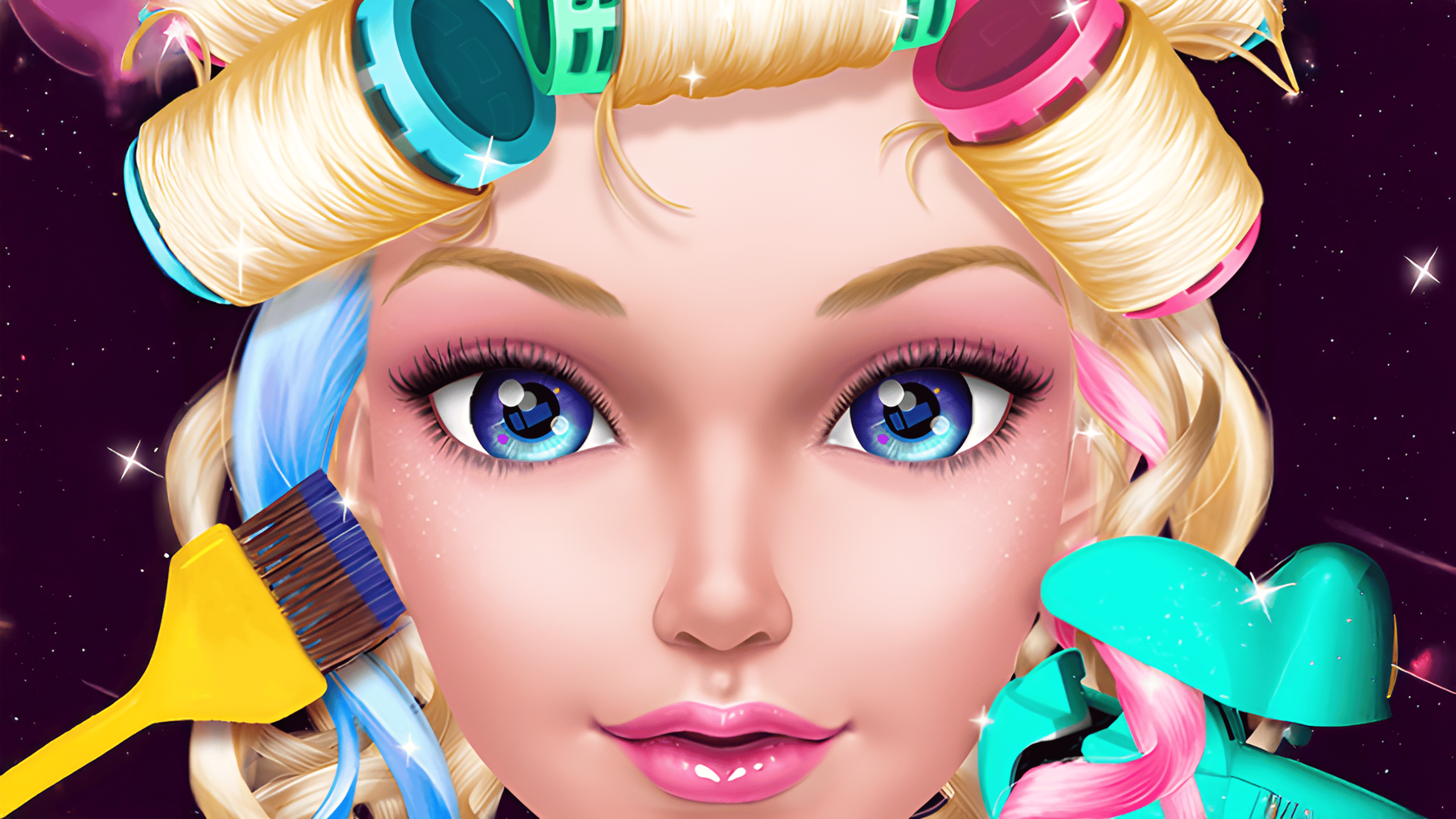 Dress Up High School Prom Queen Logo