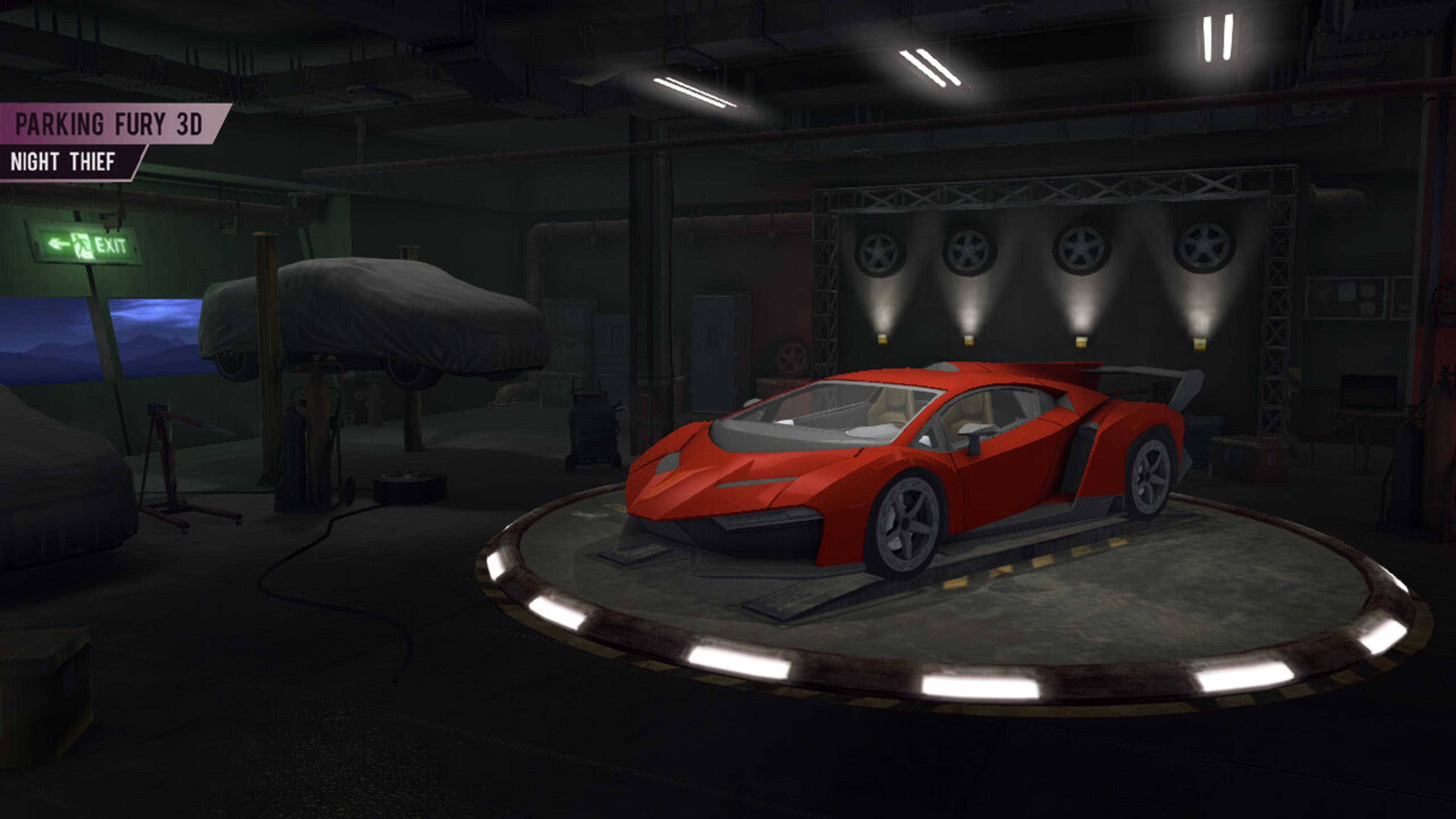 Parking Fury 3D: Night Thief Logo