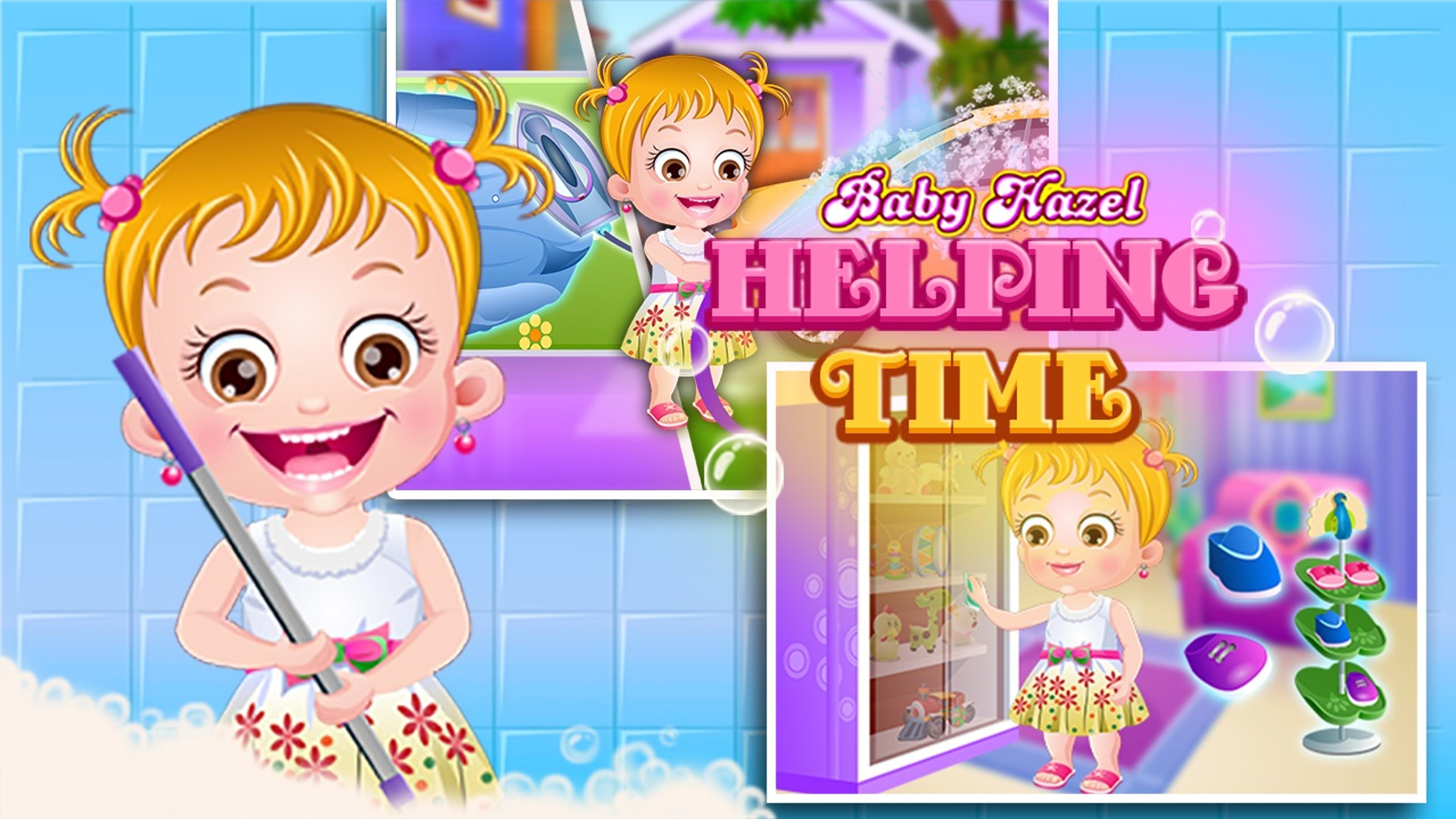 Baby Hazel Helping Time Logo
