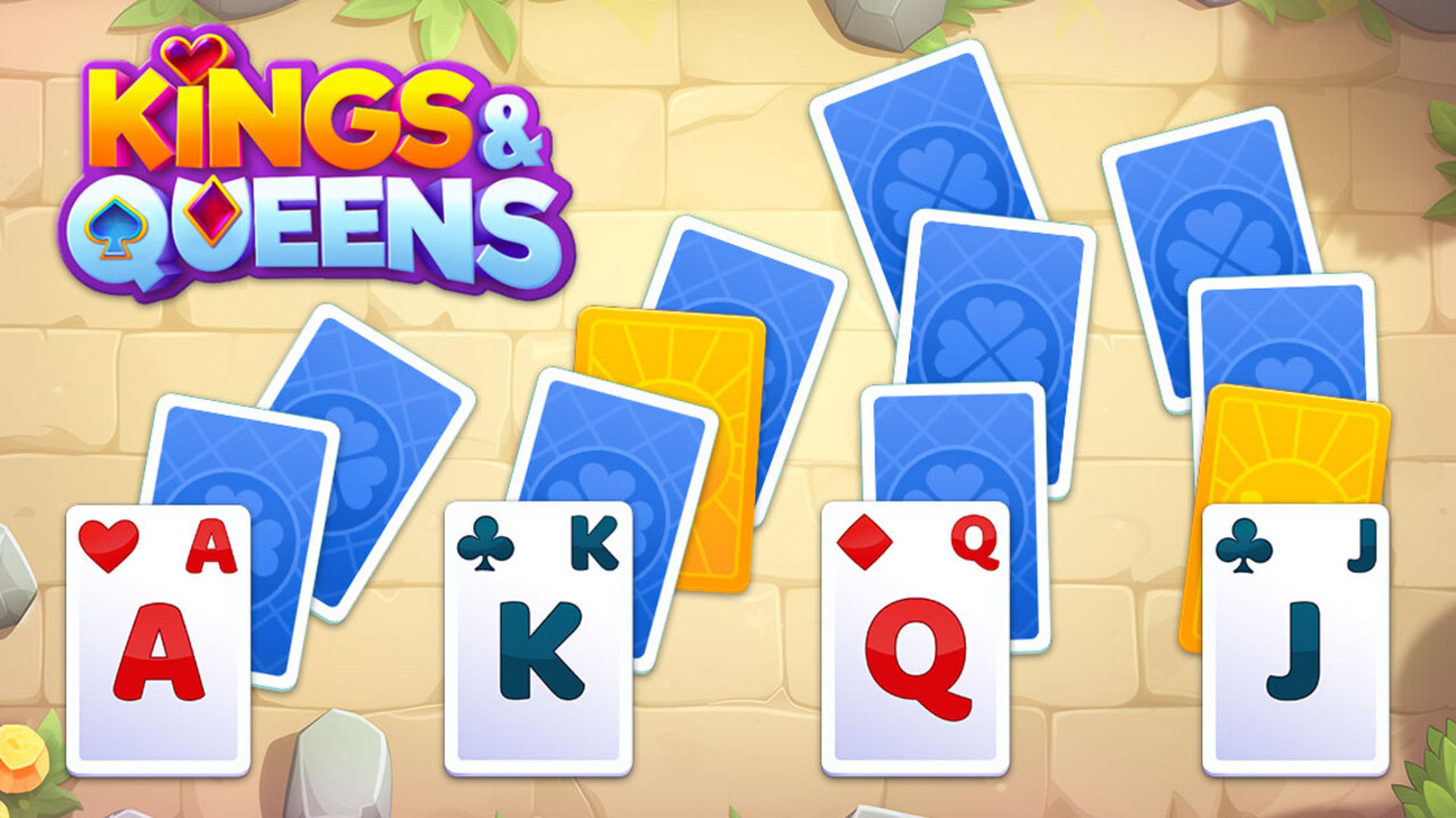 Kings and Queens Solitaire Tripeaks Logo