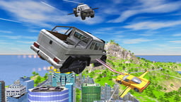 Flying Car Extreme Simulator Logo