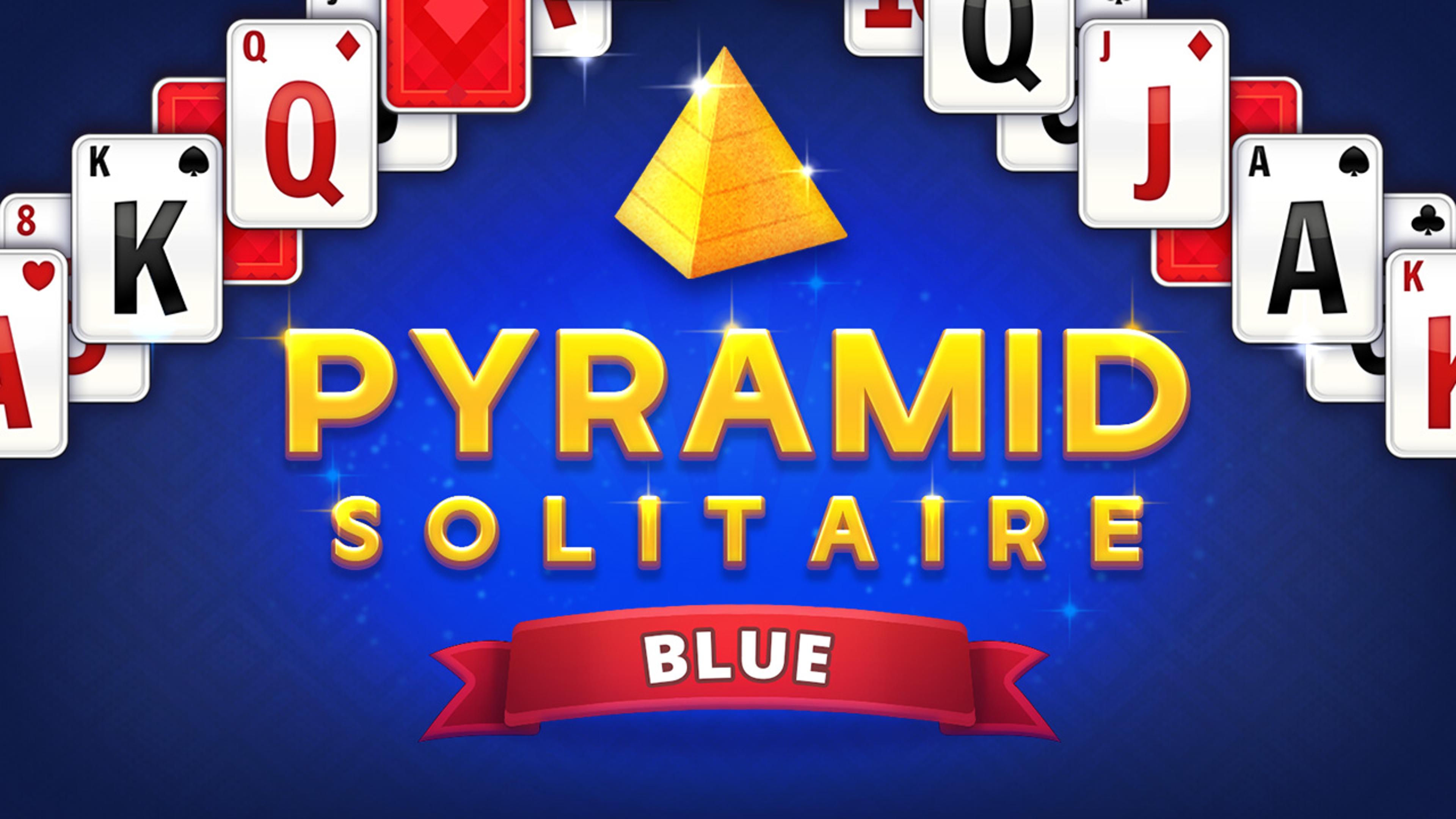 Pyramid Solitaire Blue Logo