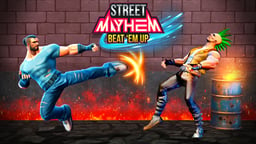 Street Mayhem - Beat Em Up Logo