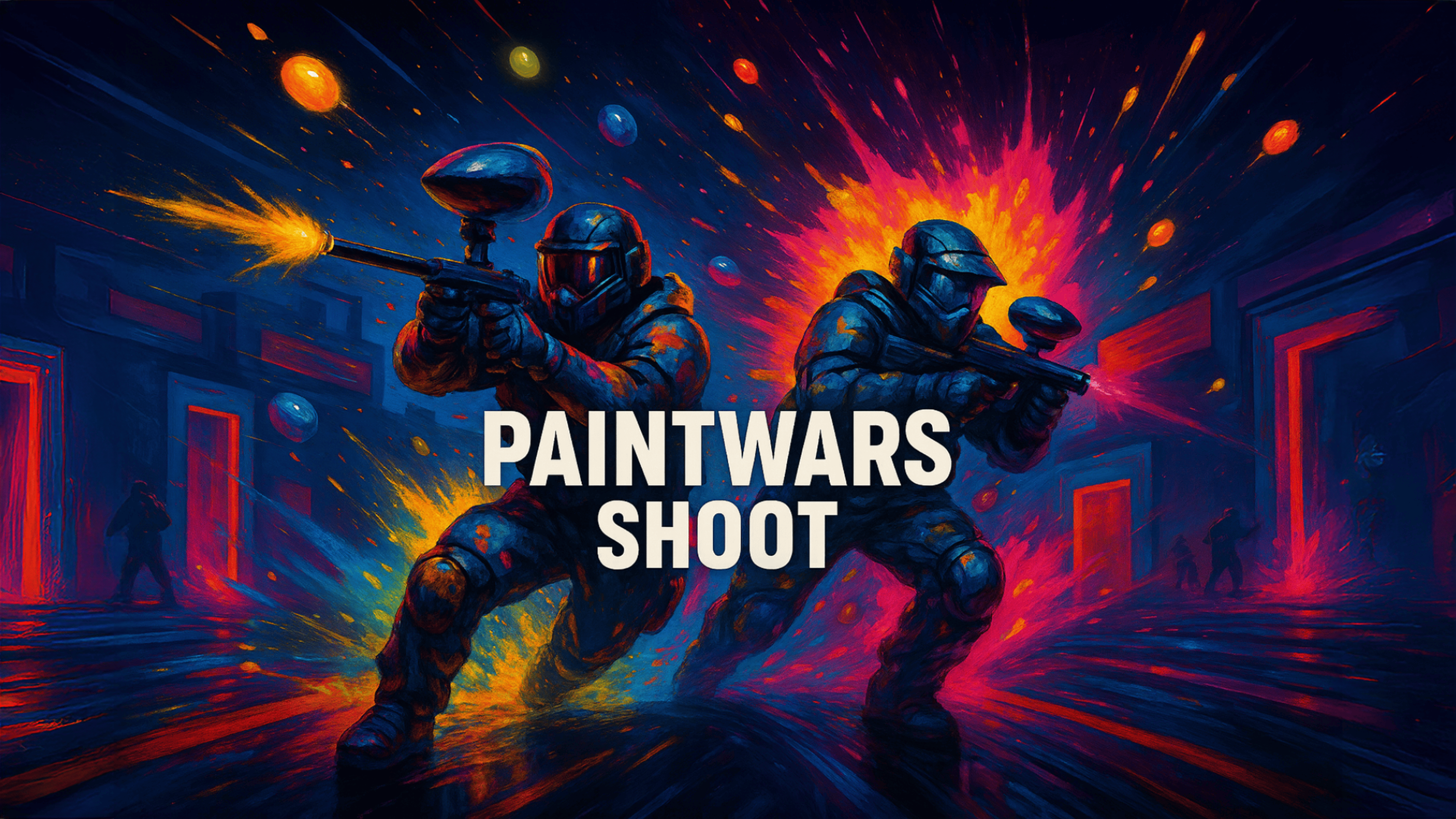 PaintWars Shoot Logo